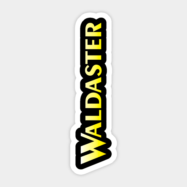 Waldaster Videogame Sticker by WALDASTER